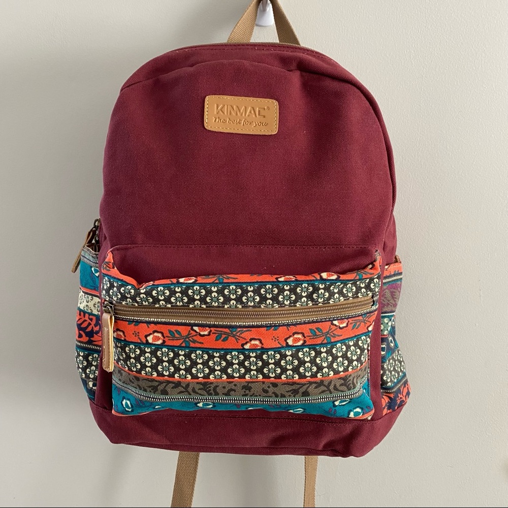 Kinmac Boho Canvas Backpack